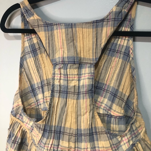 Urban Outfitters Plaid Button Tank Top - Picture 5 of 6